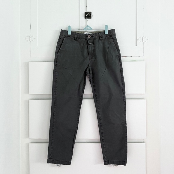 CLOSED Baker Chino Pants Charcoal Grey Size 26 - Picture 1 of 6